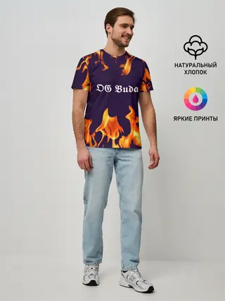 Мужская базовая футболка / OG Buda