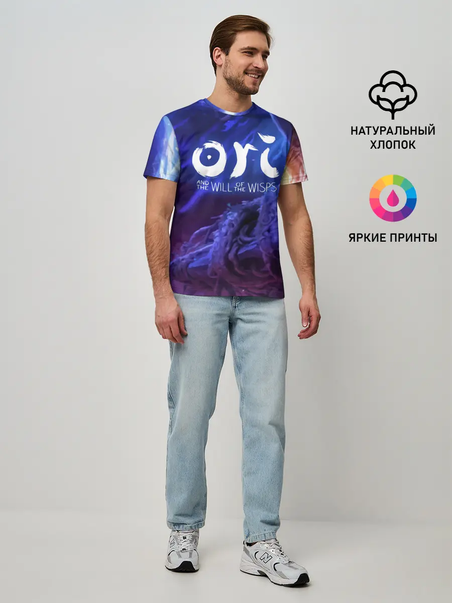 Мужская базовая футболка / Ori and the Will of the Wisps