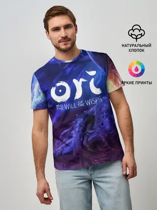 Мужская базовая футболка / Ori and the Will of the Wisps