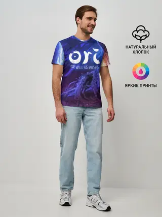 Мужская базовая футболка / Ori and the Will of the Wisps