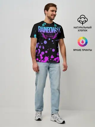 Мужская базовая футболка / Rainbow Six Siege