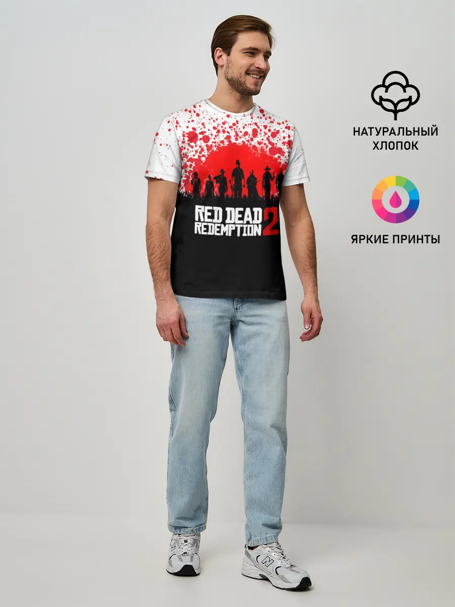 Мужская базовая футболка / RED DEAD REDEMPTION 2