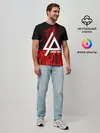 Мужская базовая футболка / Linkin park