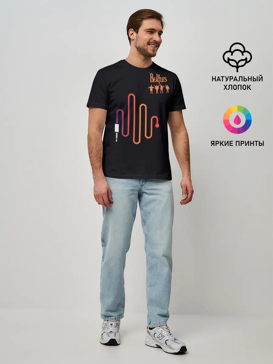 Мужская базовая футболка / The Beatles