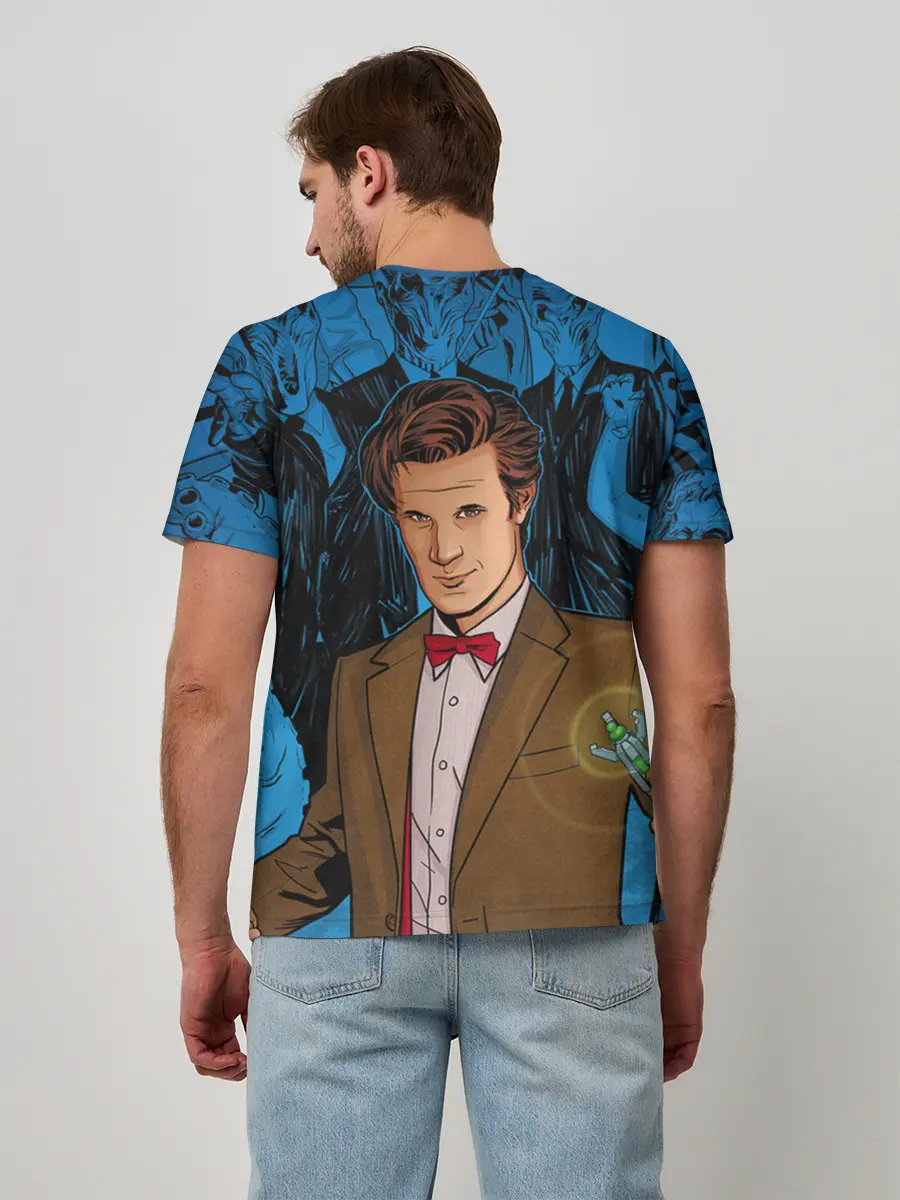 Мужская базовая футболка / Доктор Кто