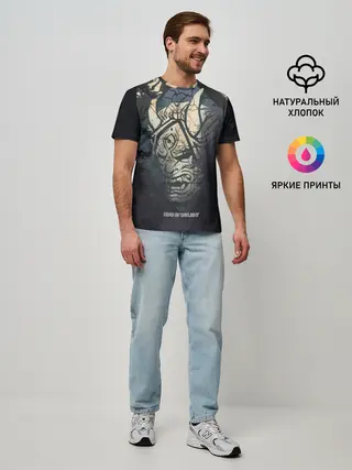 Мужская базовая футболка / DBD - monster from forest