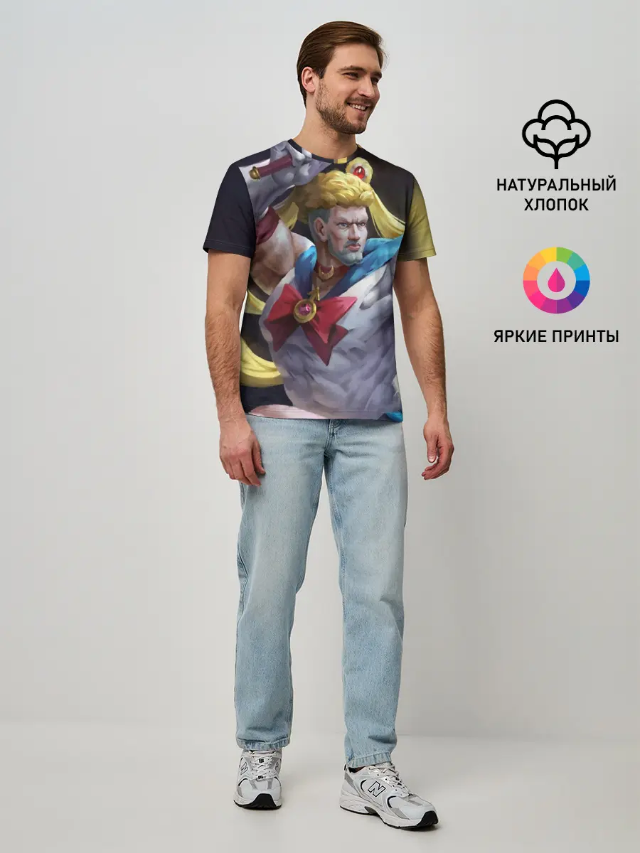 Мужская базовая футболка / Сейлор Панч