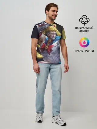 Мужская базовая футболка / Сейлор Панч