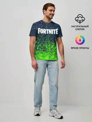 Мужская базовая футболка / FORTNITE / ФОРТНАЙТ