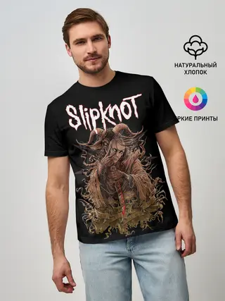 Мужская базовая футболка / SLIPKNOT