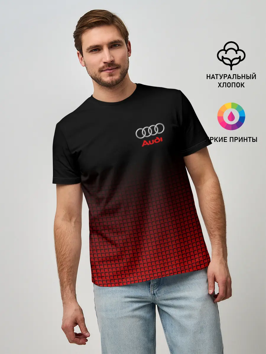 Мужская базовая футболка / AUDI SPORT