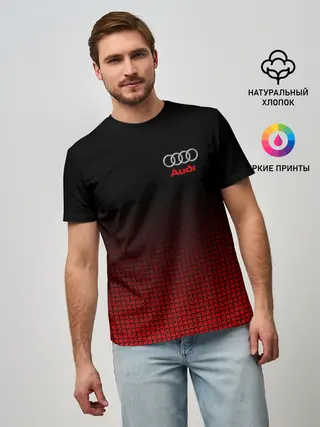 Мужская базовая футболка / AUDI SPORT