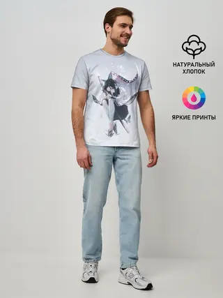 Мужская базовая футболка / Канае Котё