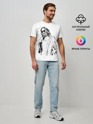 Мужская базовая футболка / Большой Лебовски | Big Lebowski