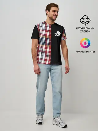 Мужская базовая футболка / АНАРХИЯ | ANARCHY