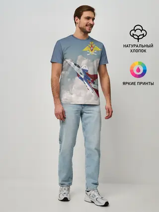 Мужская базовая футболка / Самолёт