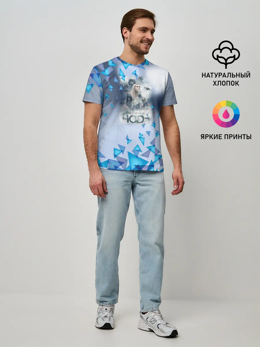 Мужская базовая футболка / Сериал Сотня