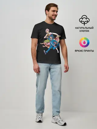 Мужская базовая футболка / Добро пожаловать в ад, Ирума!