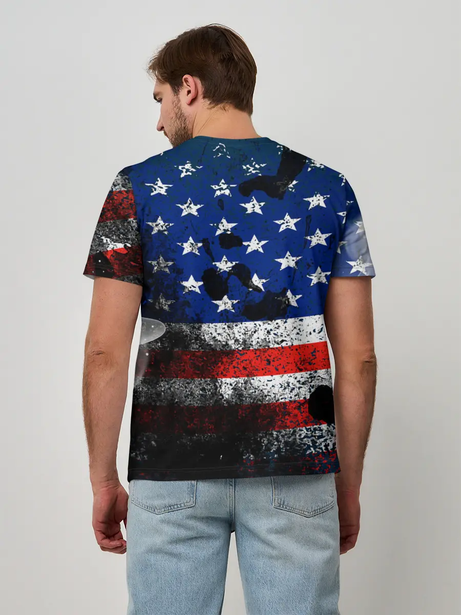 Мужская базовая футболка / США