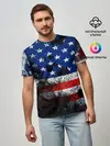 Мужская базовая футболка / США
