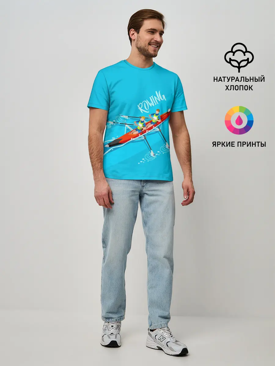Мужская базовая футболка / Rowers