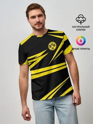 Мужская базовая футболка / BORUSSIA.