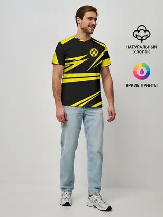 Мужская базовая футболка / BORUSSIA.