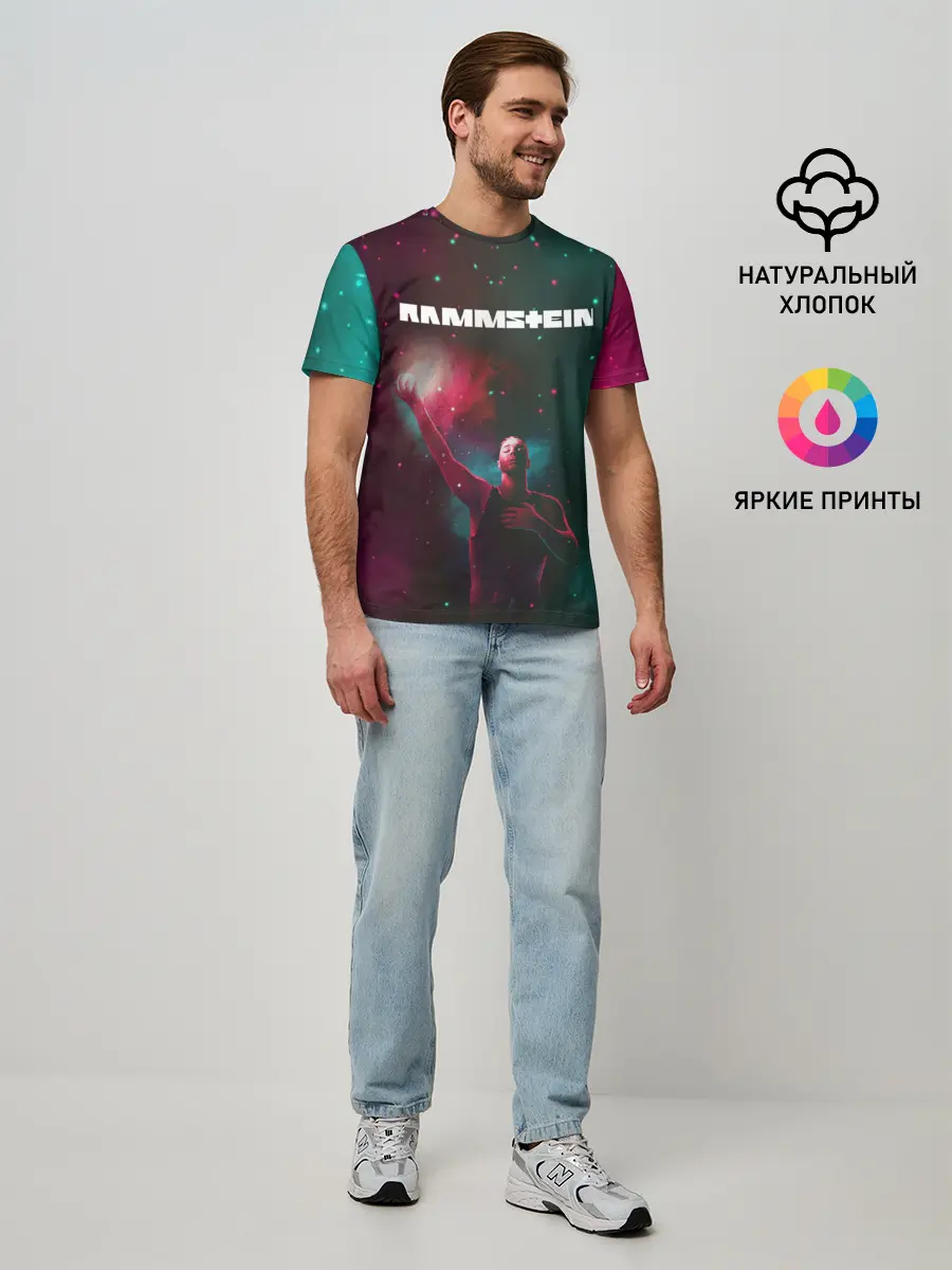 Мужская базовая футболка / RAMMSTEIN | РАМШТАЙН