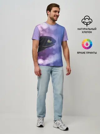 Мужская базовая футболка / КАК ПРИРУЧИТЬ ДРАКОНА