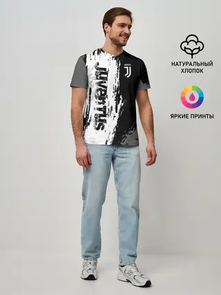Мужская базовая футболка / JUVENTUS / ЮВЕНТУС