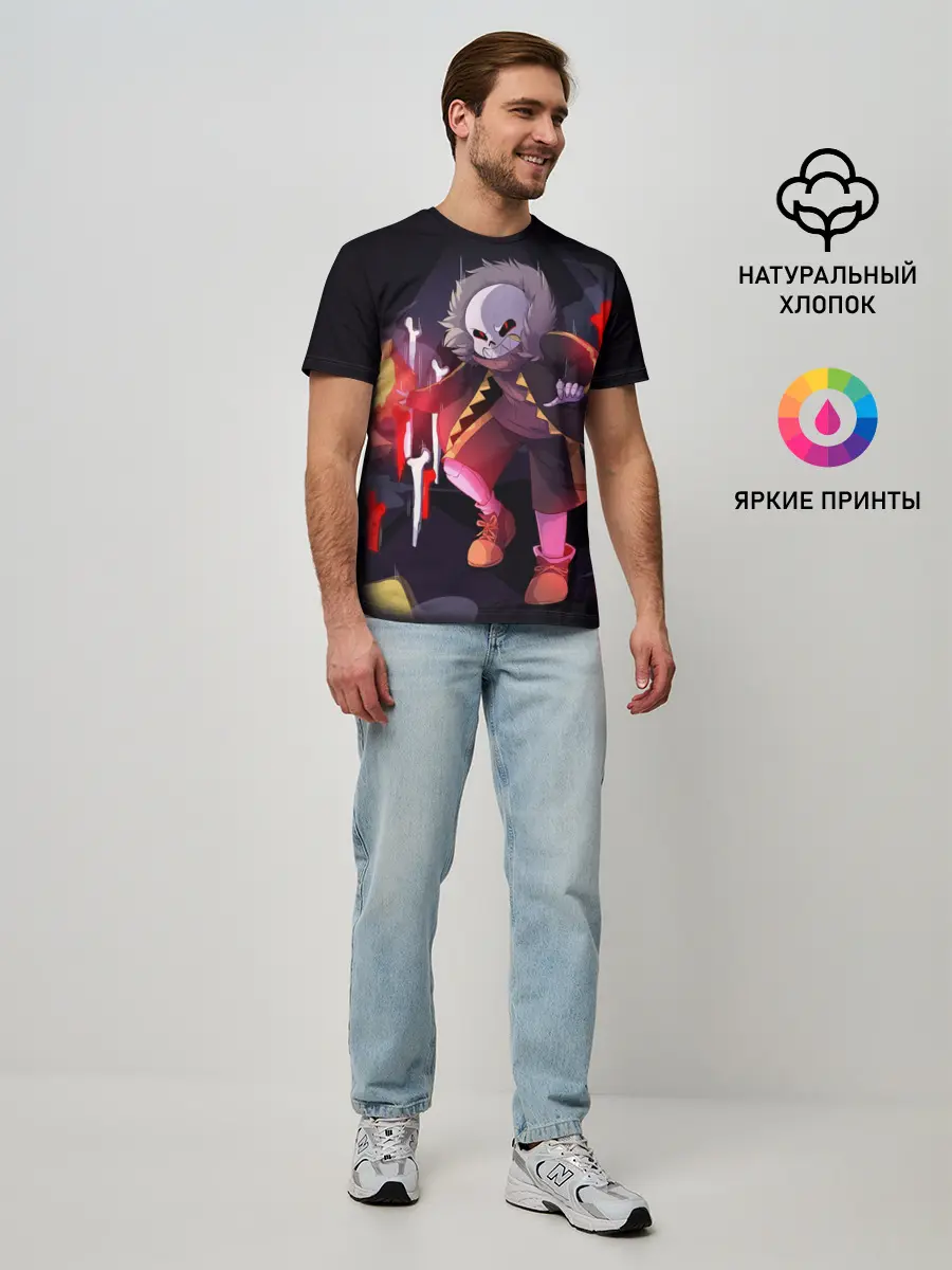 Мужская базовая футболка / UNDERTALE