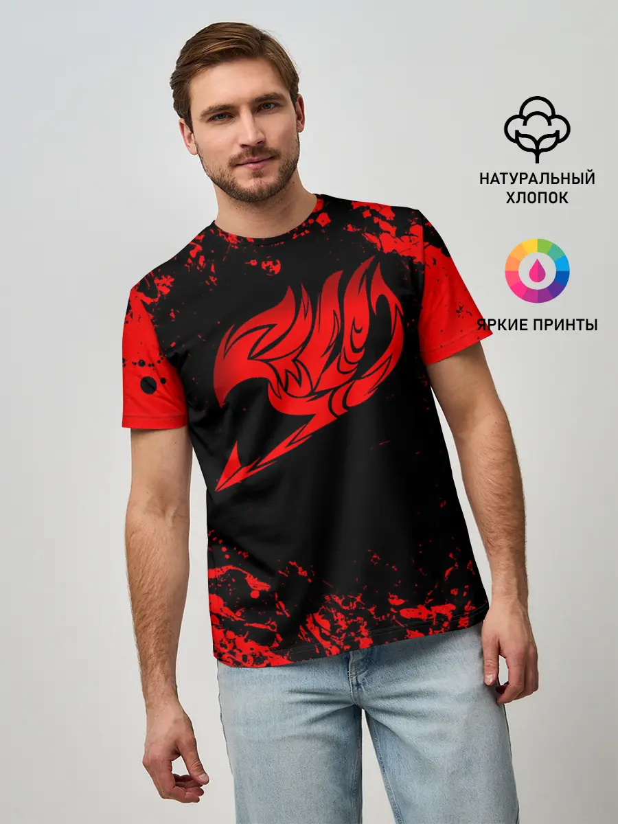 Мужская базовая футболка / Fairy Tail