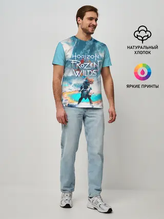 Мужская базовая футболка / HORIZON ZERO DAWN