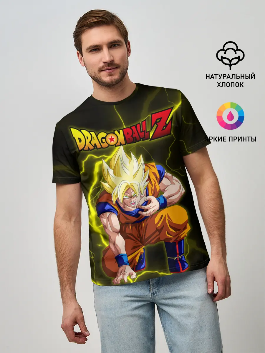 Мужская базовая футболка / Dragon Ball