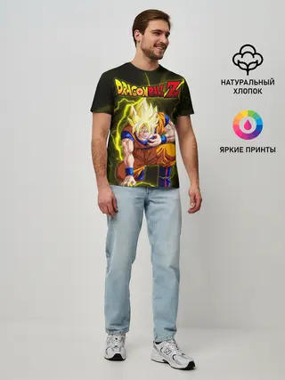 Мужская базовая футболка / Dragon Ball