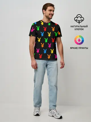 Мужская базовая футболка / PLAYBOY | ПЛЕЙБОЙ