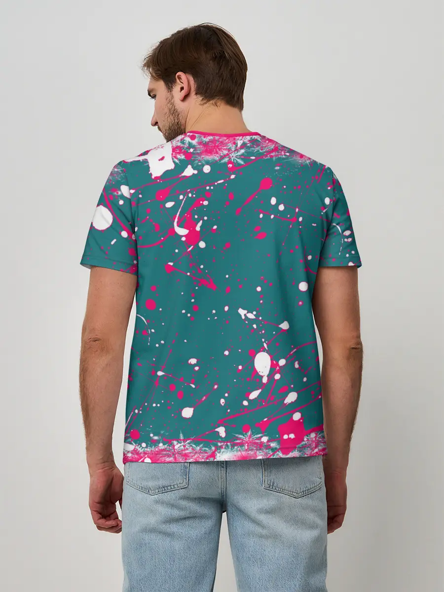 Мужская базовая футболка / ИГРА В КАЛЬМАРА SQUID GAME КУКЛА