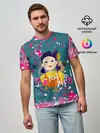 Мужская базовая футболка / ИГРА В КАЛЬМАРА SQUID GAME КУКЛА
