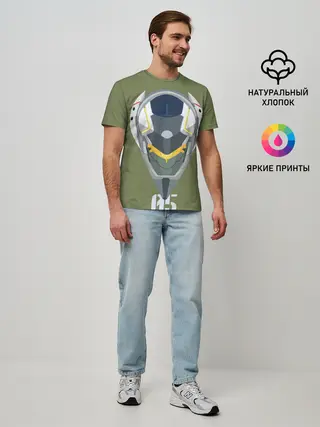 Мужская базовая футболка / Евангелион