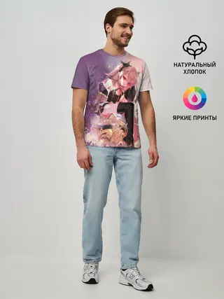 Мужская базовая футболка / Kururu