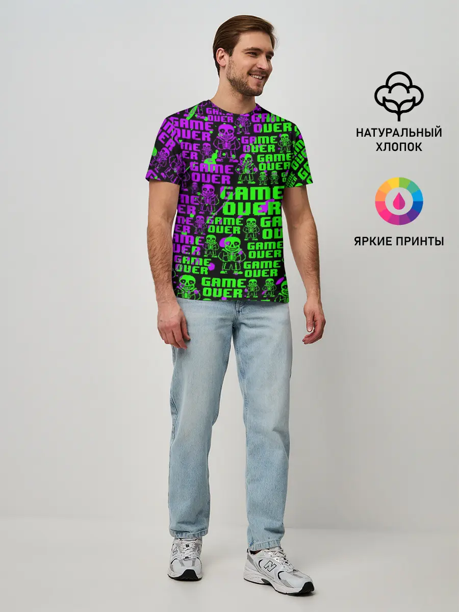 Мужская базовая футболка / UNDERTALE