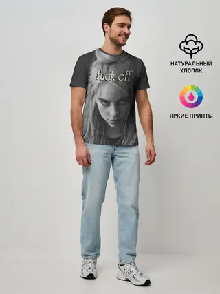 Мужская базовая футболка / BILLIE EILISH