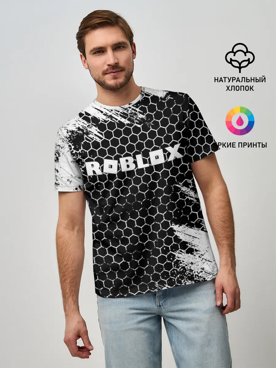 Мужская базовая футболка / ROBLOX
