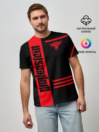 Мужская базовая футболка / Wolfenstein