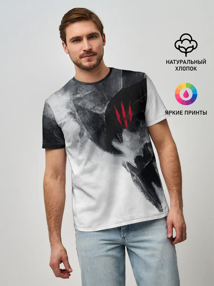 Мужская базовая футболка / Ведьмак | Witcher