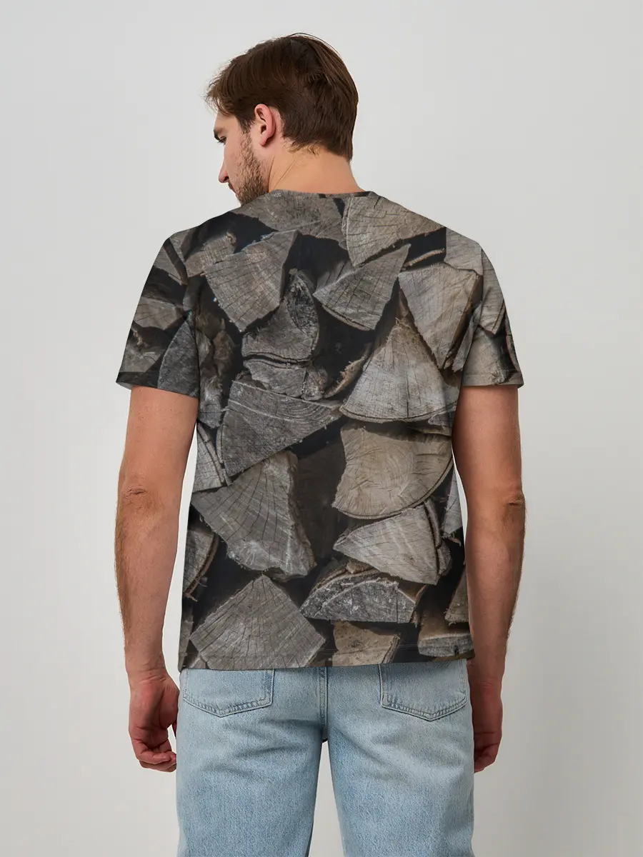 Мужская базовая футболка / ДРОВА