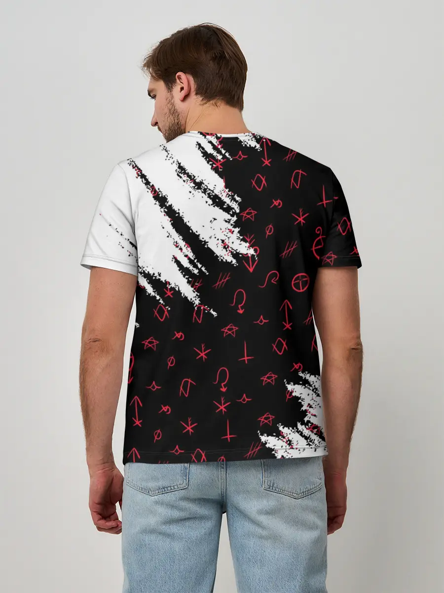 Мужская базовая футболка / ОТЕЛЬ ХАЗБИН АЛАСТОР