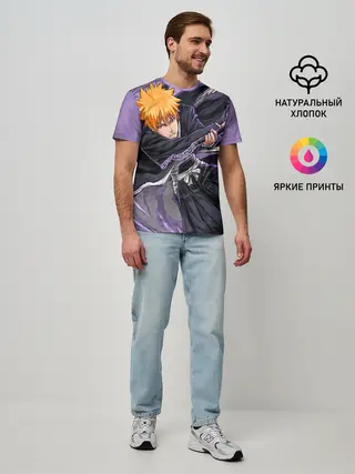 Мужская базовая футболка / ИЧИГО