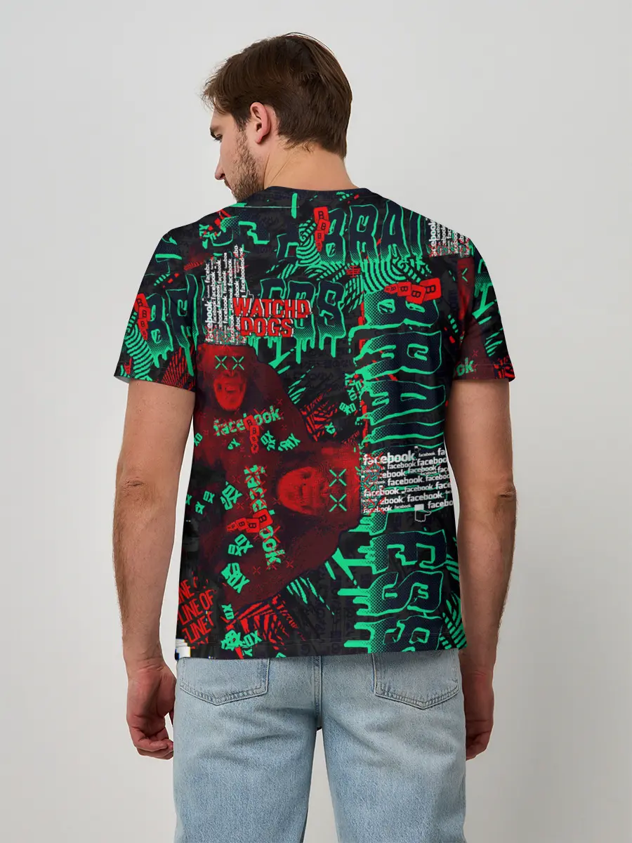 Мужская базовая футболка / Watch Dogs: Legion