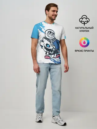 Мужская базовая футболка / UNDERTALE